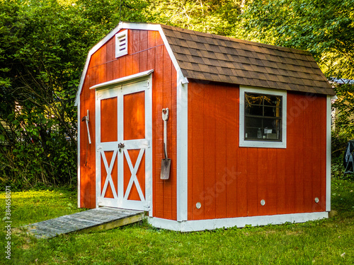 Stock photo of the shed