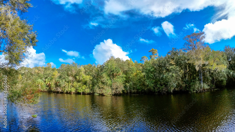 Fall of Hillsborough river at Tampa, Florida	