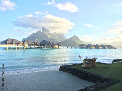 Tropical Hotel with Ocean View