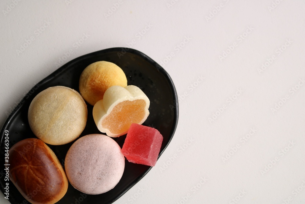 和菓子色々 お菓子 くつろぎの時 Stock 写真 Adobe Stock
