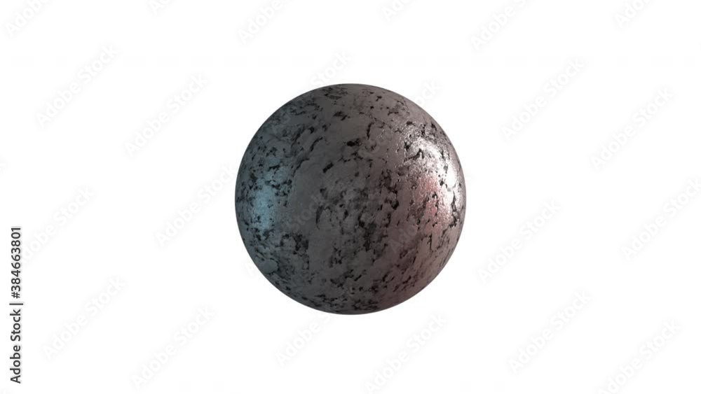 Marble sphere with smooth surface, computer generated. 3d rendering rotation of round stone. Abstract backdrop Marble sphere with smooth surface, computer generated. 3d rendering rotation of round stone. Abstract backdrop