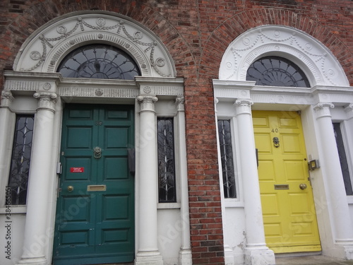 Dublin-Two Doors © Carolyn