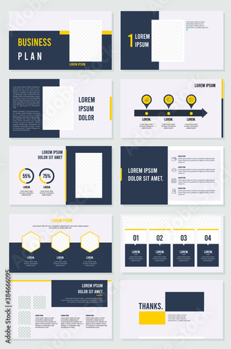 best business template design, clean theme concept