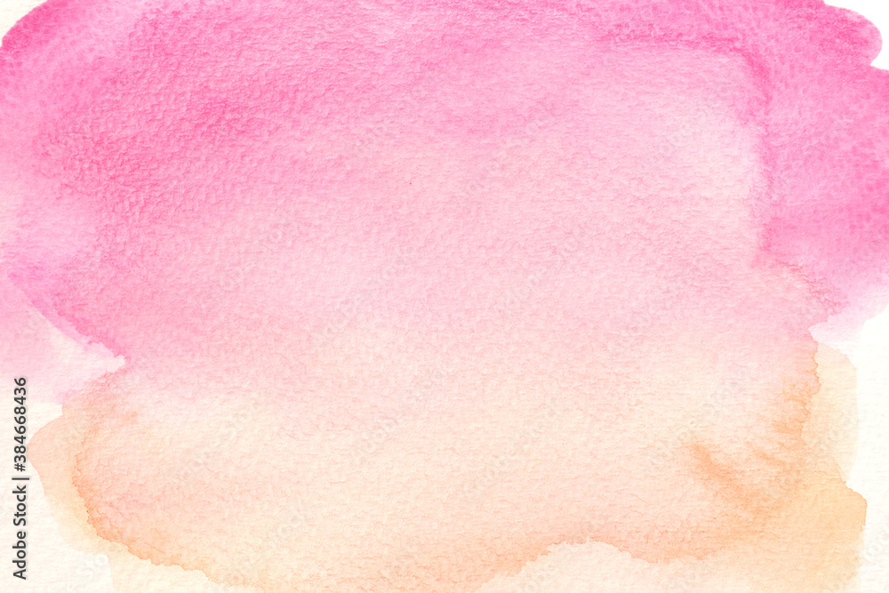 Fototapeta premium Colorful watercolor abstract background for design Advertising work and copy space