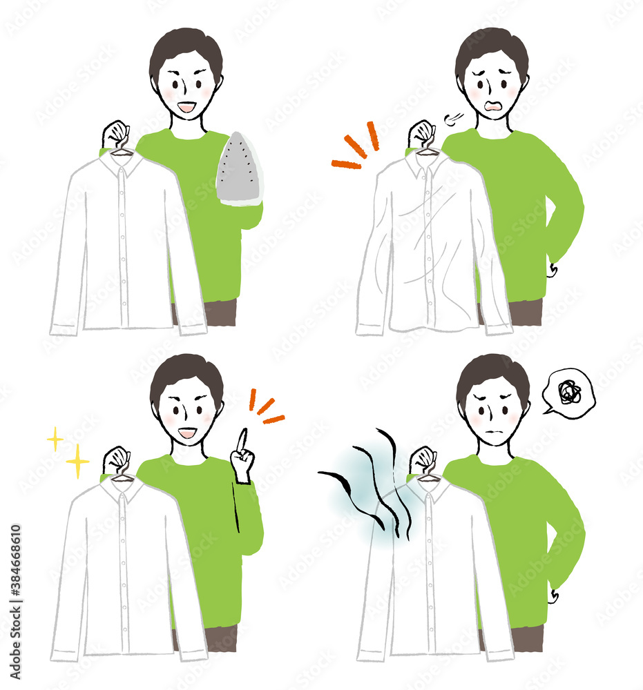 illustration of laundry with brush illustration of laundry with brush