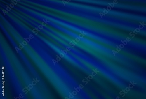 Dark BLUE vector background with straight lines.