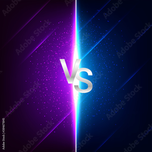 Versus vs fight battle screen background
