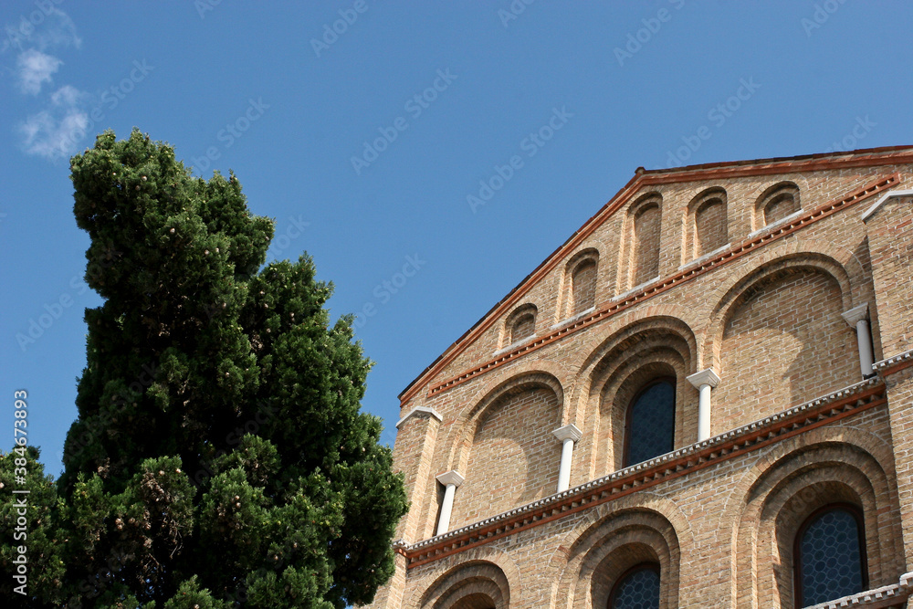 The Church of Santa Maria e San Donato in Murano, Venice, Italy
