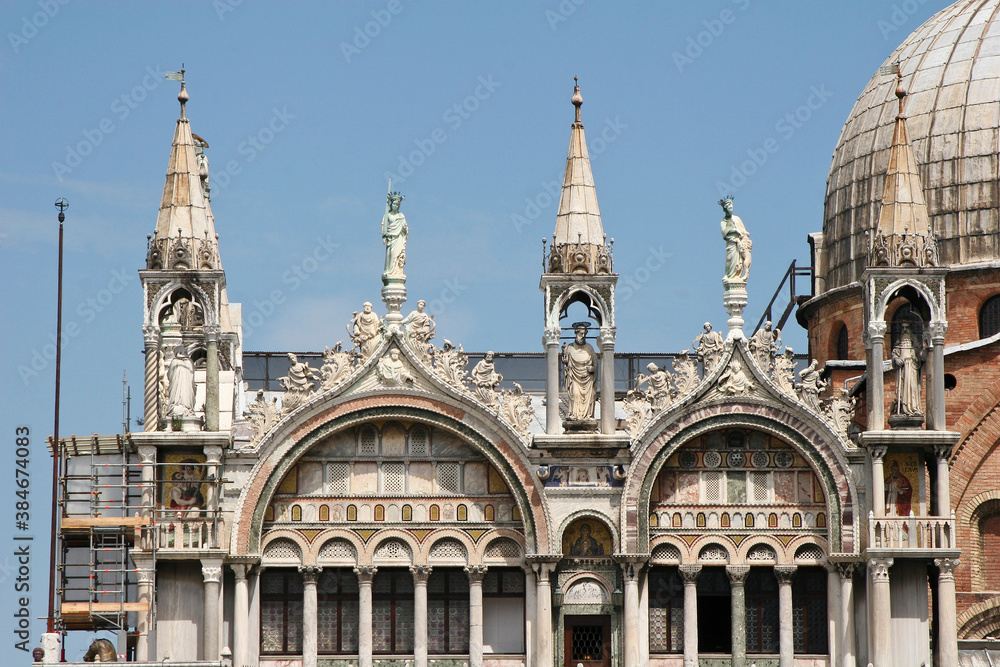 Basilica di San Marco, Piazza San Marco, Venice, Italy 