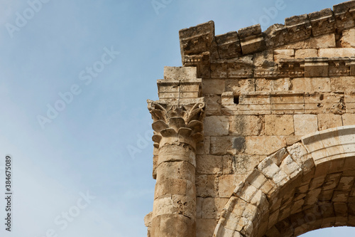 The Triumphal Arch at Al Bass archaeological site, Tyre, Lebanon