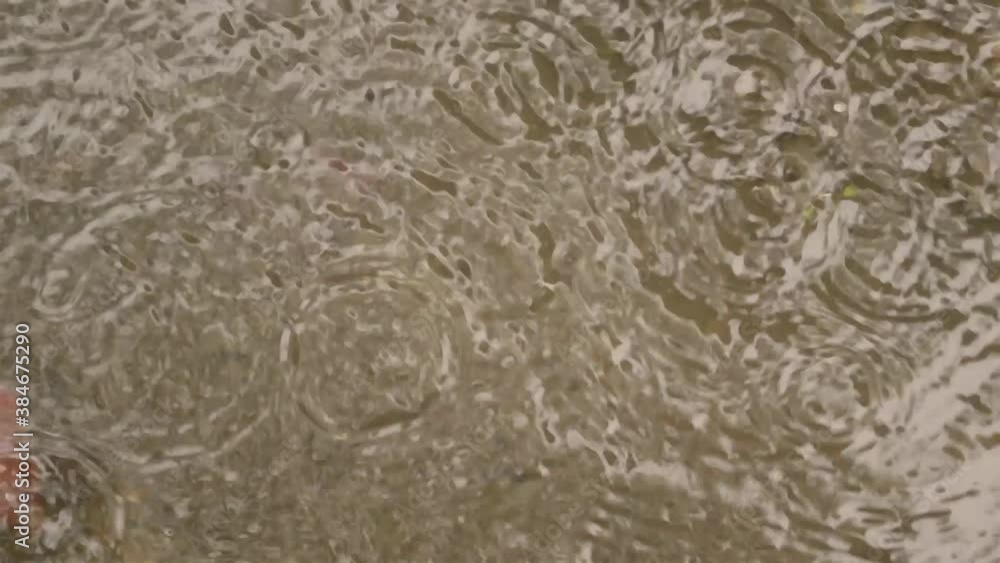 Monsoon Rain falling on the ground. Light Heavy Raindrops falling on water surface video footage. Rainy day monsoon season rain and thunder splashing droplet sound effect. Nature background. Close up. Monsoon Rain falling on the ground. Light Heavy Raindrops falling on water surface video footage. Rainy day monsoon season rain and thunder splashing droplet sound effect. Nature background. Close up.