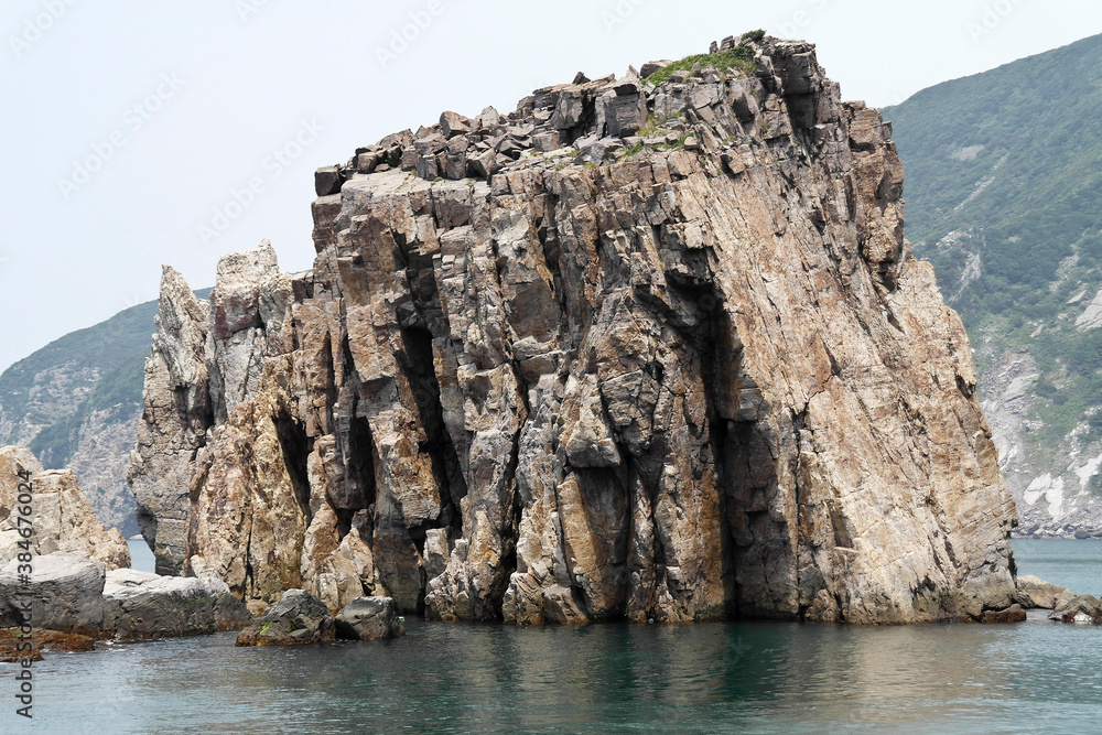 Fototapeta premium Hongdo Island Nature Reserve in Sinangun, Jeollanamdo, South Korea