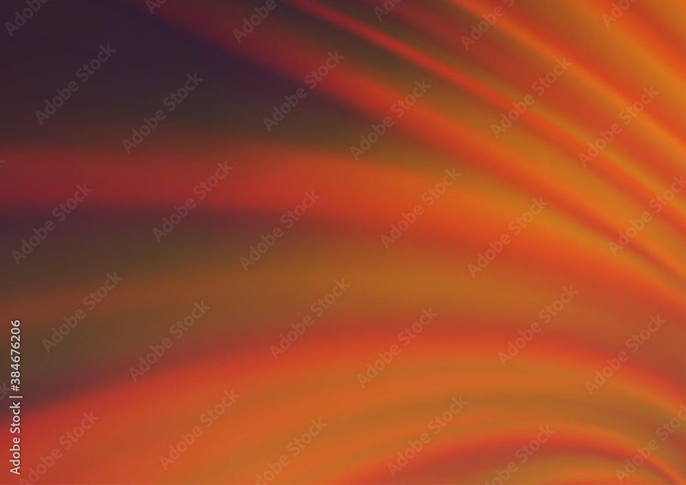 Light Orange vector blurred bright pattern. Light Orange vector blurred bright pattern.
