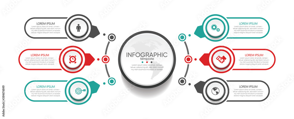 Presentation business abstract background infographic template Presentation business abstract background infographic template