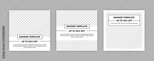 Unique Modern Editable Social Media banner template. Anyone can use this Easy Design Promotion web banner for social media. Modern elegant sales and discount promotions - Vector.