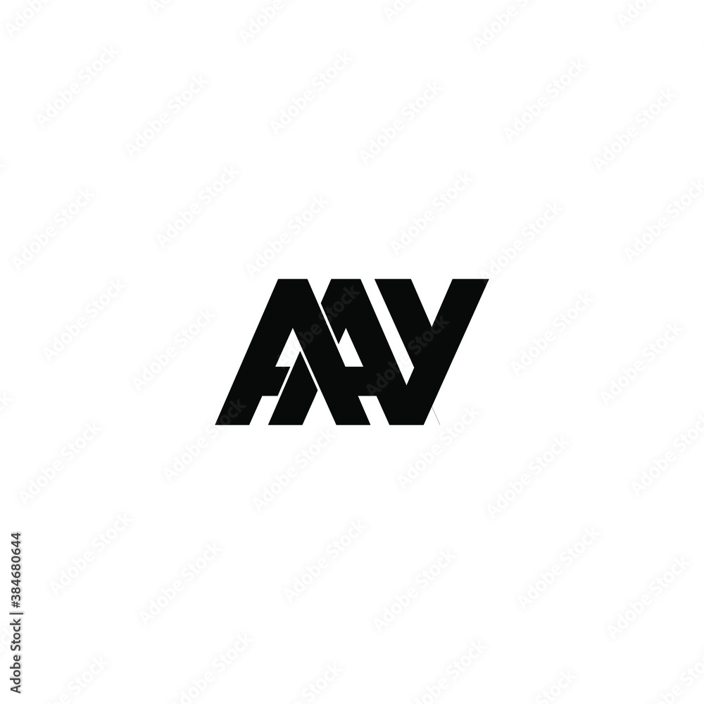 aay letter original monogram logo design aay letter original monogram logo design