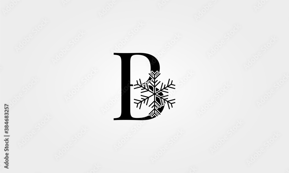 alphabet snow flake letter b alphabet snow flake letter b