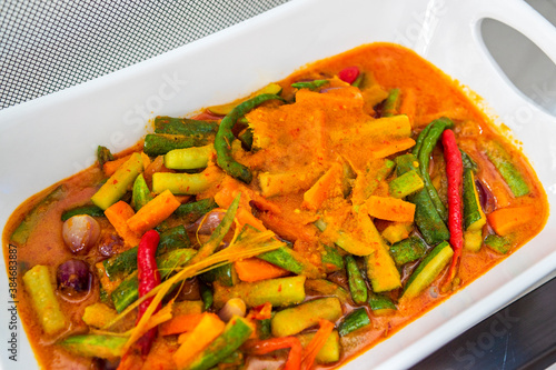 Indonesian food sayur acar photo