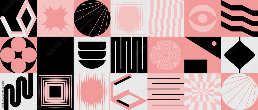 Abstract Vector Pattern Design Elements Abstract Vector Pattern Design Elements