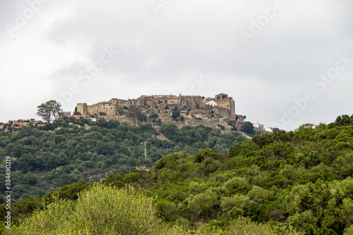 Medieval castle of Castellar de la Frontera, Old Castellar, Cadiz, Spain