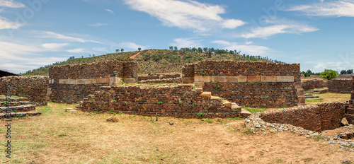 Cuadro en lienzo Ruins of Aksum (Axum) civilization, Ethiopia.