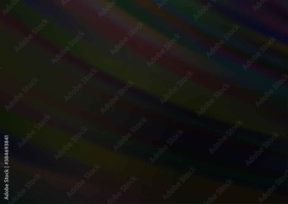 Dark Black vector template with repeated sticks. Dark Black vector template with repeated sticks.
