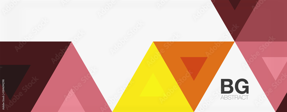 Mosaic triangle pattern abstract background for cover, banner, flyer and poster and other template Mosaic triangle pattern abstract background for cover, banner, flyer and poster and other template