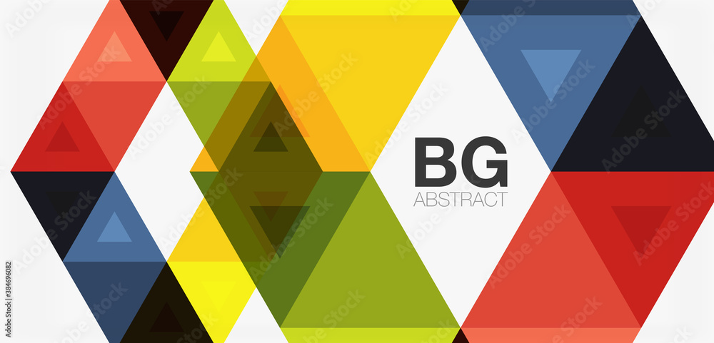 Mosaic triangle pattern abstract background for cover, banner, flyer and poster and other template Mosaic triangle pattern abstract background for cover, banner, flyer and poster and other template