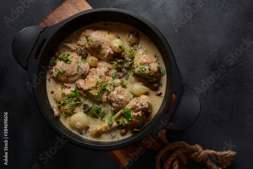 Fényképezés Fricassee - French Cuisine