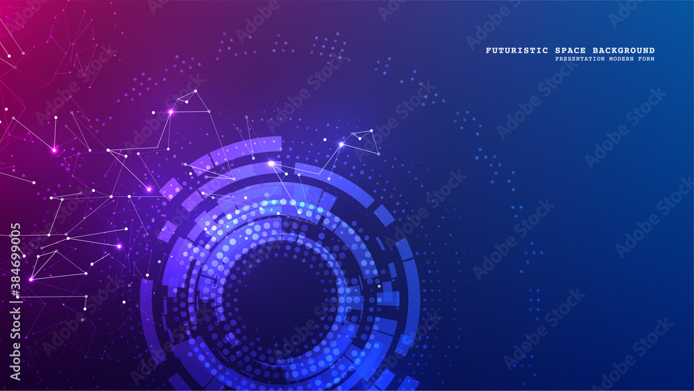 Abstract polygonal space Abstract polygonal space