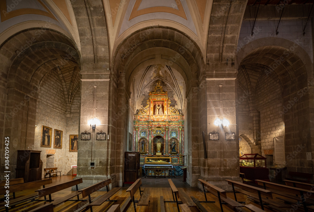 iglesia medieval de San Pablo En Valladolid España Europa