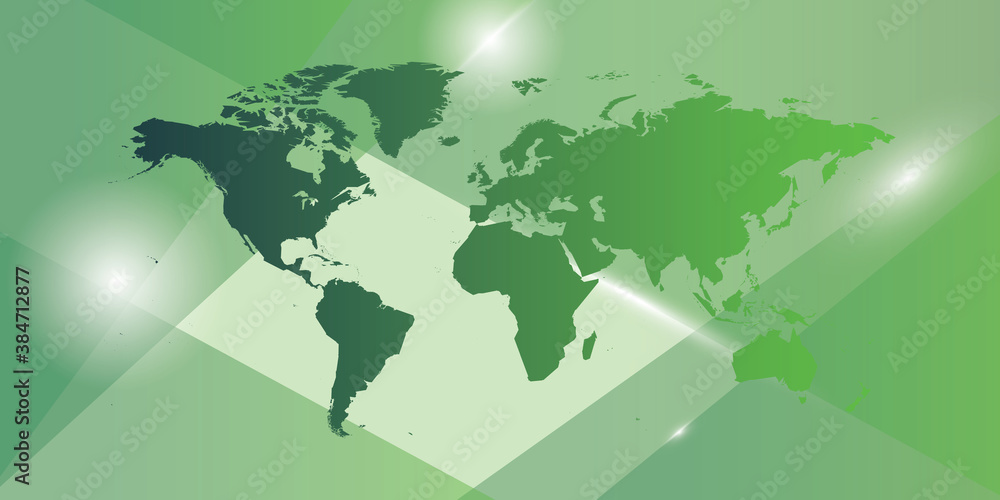 world map with abstract graphics vector design illustrator