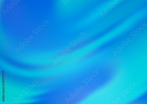 Light BLUE vector bokeh and colorful pattern.