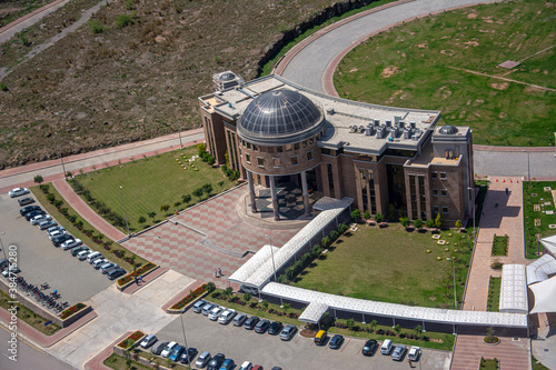 an aerial view of National University of Sciences & Technology (NUST),  Islamabad, capital of Pakistan   photo
