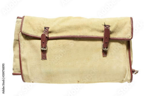 Textile bag isolated