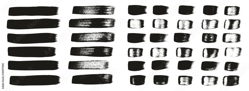 Flat Calligraphy Paint Brush Regular Straight Lines Mix High Detail Abstract Vector Background Mix Set Flat Calligraphy Paint Brush Regular Straight Lines Mix High Detail Abstract Vector Background Mix Set