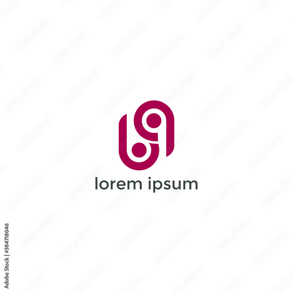 ABSTRACT ILLUSTRATION BP CIRCLE LOGO DESIGN VECTOR FOR YOUR BUSINESS ABSTRACT ILLUSTRATION BP CIRCLE LOGO DESIGN VECTOR FOR YOUR BUSINESS