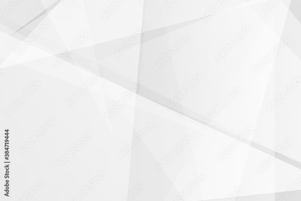 Fototapeta premium Abstract white and grey on light silver background modern design. Vector illustration EPS 10.