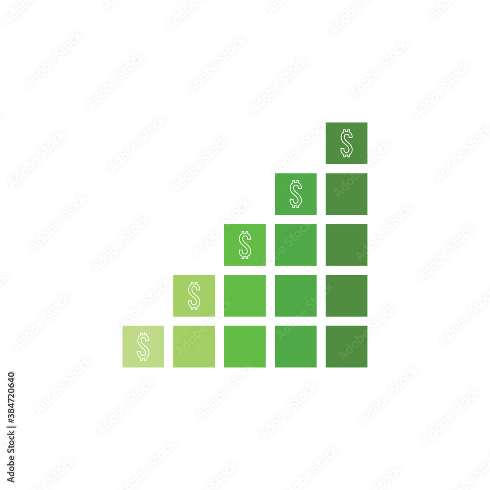 Bussines statistic data, graphic statistic icon logo Bussines statistic data, graphic statistic icon logo