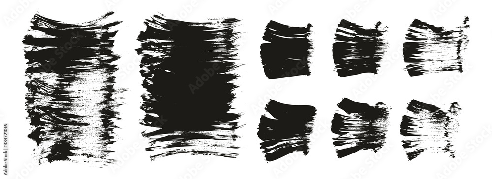 Flat Paint Brush Thick Short Mix Background High Detail Abstract Vector Background Mix Set Flat Paint Brush Thick Short Mix Background High Detail Abstract Vector Background Mix Set