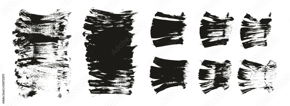 Flat Paint Brush Thick Short Mix Background High Detail Abstract Vector Background Mix Set Flat Paint Brush Thick Short Mix Background High Detail Abstract Vector Background Mix Set