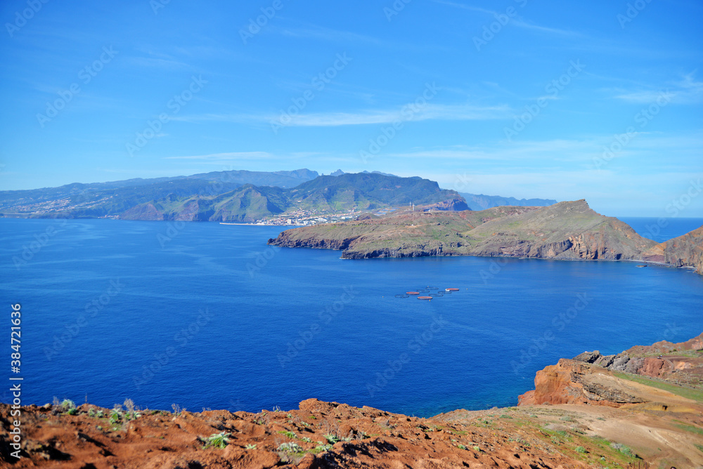 view of bay in Madeira