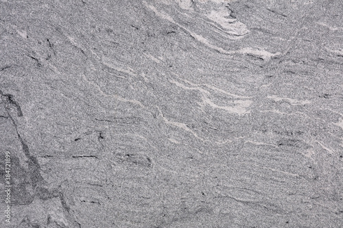 Viscont White Rough - natural polished grey granite stone slab, texture for perfect interior or other design project.