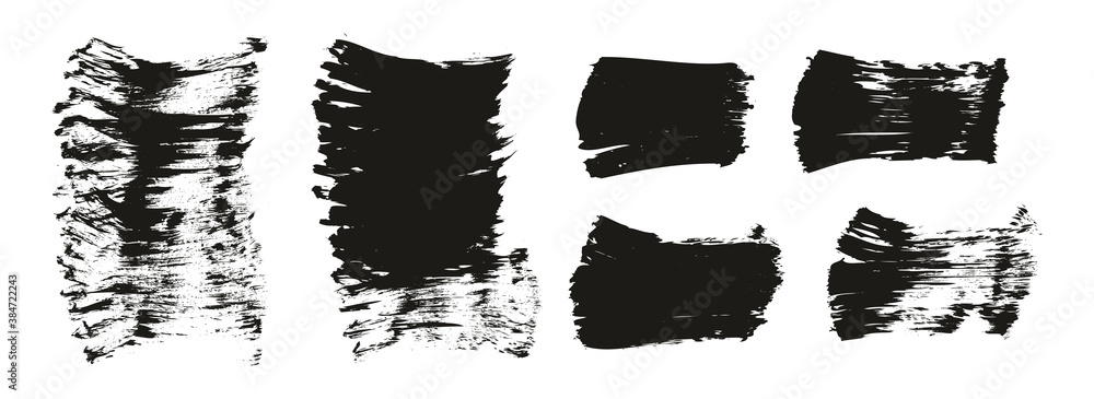 Flat Paint Brush Thick Short Mix Background High Detail Abstract Vector Background Mix Set Flat Paint Brush Thick Short Mix Background High Detail Abstract Vector Background Mix Set