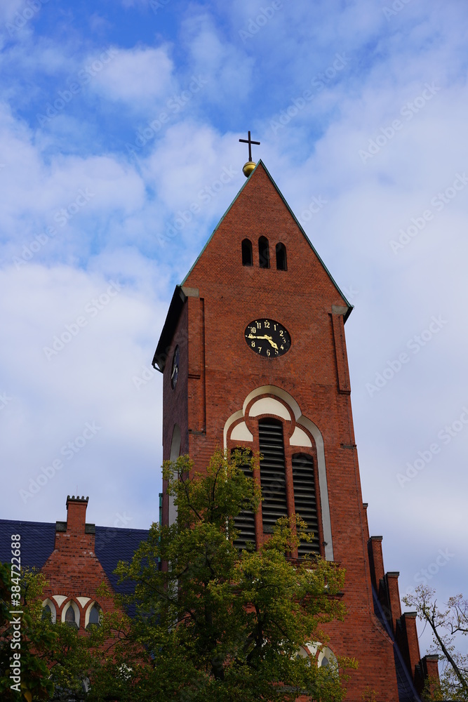 Fototapeta premium Christophoruskirche (Berlin-Friedrichshagen)