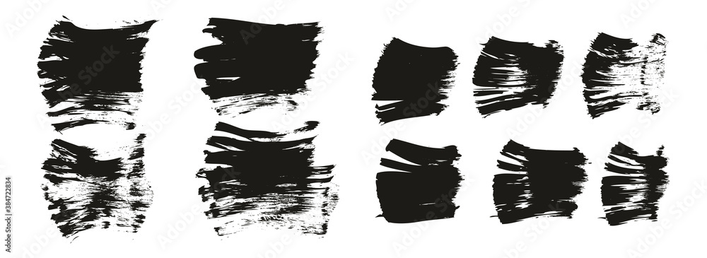 Flat Paint Brush Thick Short Mix Background High Detail Abstract Vector Background Mix Set Flat Paint Brush Thick Short Mix Background High Detail Abstract Vector Background Mix Set