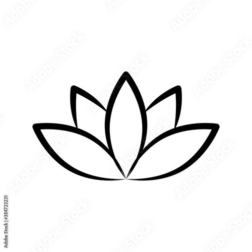 Lotus vector icon