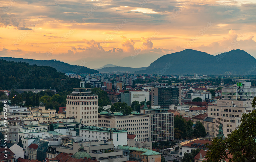 Ljubljana Sunset