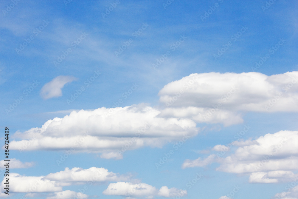 青空と白い雲 青空と白い雲