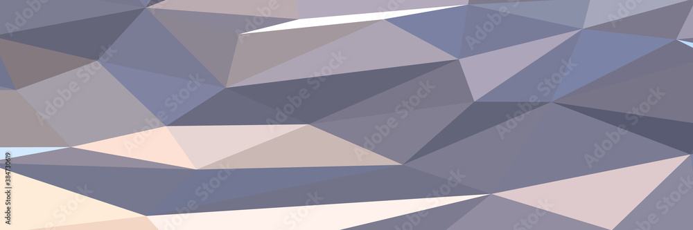 Gainsboro abstract background. Geometric vector illustration. Colorful 3D wallpaper.
